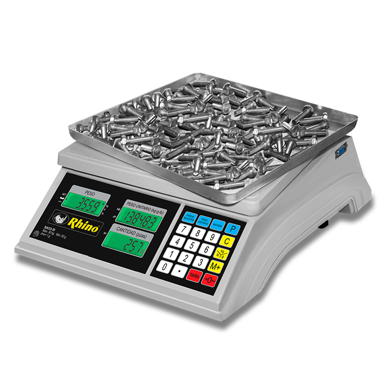 Báscula Electrónica Contadora 30 kg BACO-30 RHINO - Imagen 2