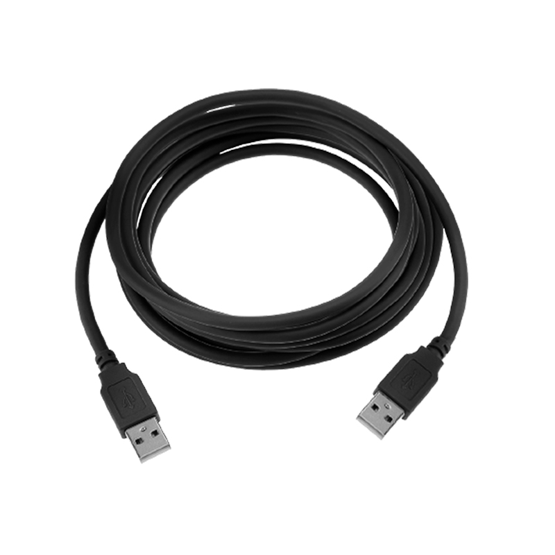 Cable cruzado con conectores