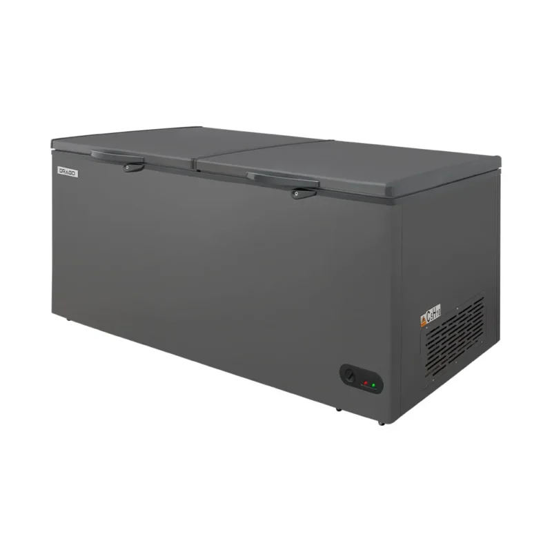 Congelador Horizontal Drago CTC-24-G tapa cofre gris de 651 litros
