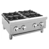 Parrilla con 4 quemadores Drago CG-40 a gas comercial