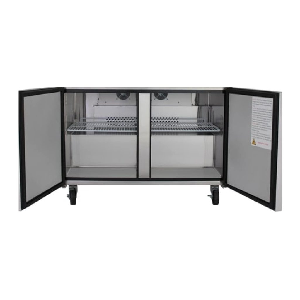 Congelador Bajo Barra 2 Puertas En A.Inox CBB-2P-SS-01 ICEHAUS - IKONIX