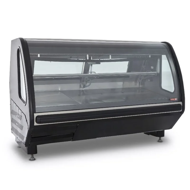 Vitrina Carnicera Autocontenida Negra-Blanca VCA200 Torrey