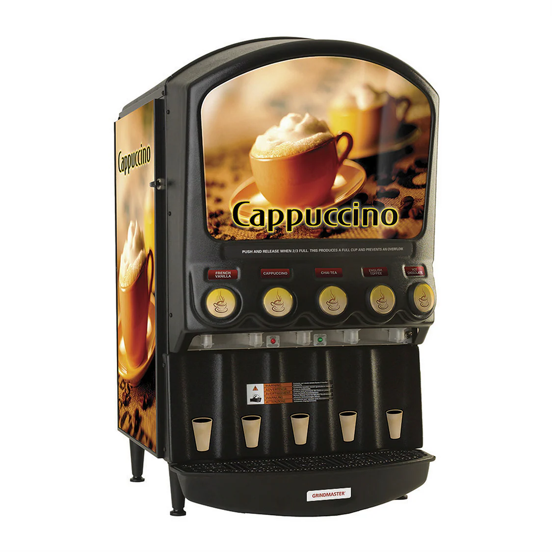 Cafeteras para polvos PIC5 Grindmaster