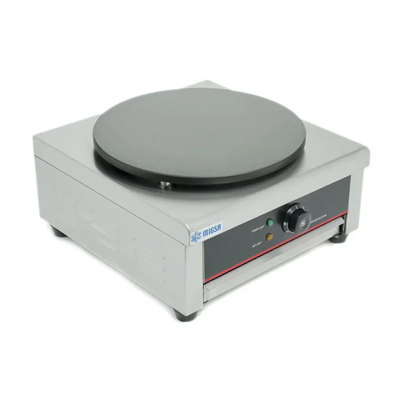 EM-1 Crepera Sencilla Eléctrica Acero Inoxidable MIGSA