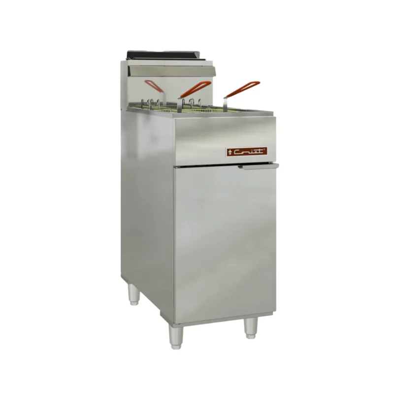 Freidora Coriat 20 litros Turbo-20-3Q Master de acero inoxidable para restaurantes.