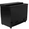 Enfriador horizontal botellero comercial Torrey THC15-E1 color negro de 15 pies cúbicos