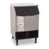 Máquina de hielo en cubo comercial bajo barra Torrey MHC-100/238 de 108 kg en acero inoxidable