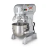 Batidora planetaria profesional Torrey BTO-10 con tazón de acero inoxidable y accesorios.