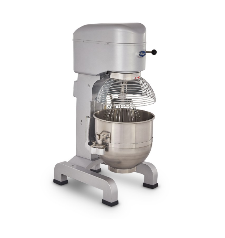 Batidora planetaria industrial Torrey Blazer B-46 de 40 litros con rejilla protectora.