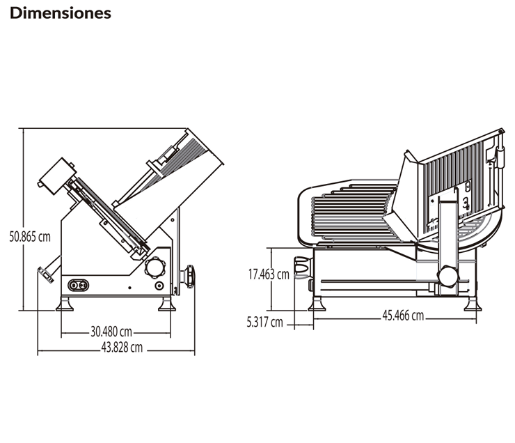 Rebanadora Torrey SS-300 Acero Inoxidable | IKONIX - Imagen 5