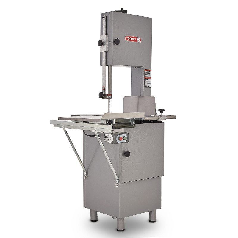 Sierra carnicera Torrey STP-295 con pintura epóxica para cortes de carne con o sin hueso.