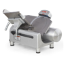 Rebanadora automática Torrey R300A de aluminio anodizado con sistema de corte continuo.