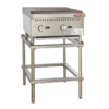 Asador a gas comercial de sobremesa Torrey modelo ASA-600G en acero inoxidable con rejillas de hierro vaciado
