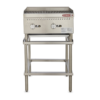 Asador a gas comercial de sobremesa Torrey modelo ASA-600G en acero inoxidable con rejillas de hierro vaciado