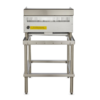 Asador a gas comercial de sobremesa Torrey modelo ASA-600G en acero inoxidable con rejillas de hierro vaciado