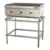 Asador a gas industrial de sobremesa Torrey modelo ASA-900G en acero inoxidable con 3 quemadores en U