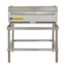 Asador a gas industrial de sobremesa Torrey modelo ASA-900G en acero inoxidable con 3 quemadores en U