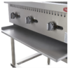 Asador a gas industrial de sobremesa Torrey modelo ASA-900G en acero inoxidable con 3 quemadores en U