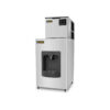 Dispensador de hielo automático comercial Rhino DISHI-100 en acero inoxidable con capacidad de 100 kg