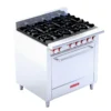 Estufa Coriat EC-6-HG Piso Máster con horno grande y 6 quemadores