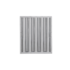 Juego de cuatro filtros de grasa mixtos tipo laberinto en acero inoxidable marca Drago modelo KIT-FILTERS-4 para campana comercial