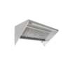 Campana extractora industrial backshelf de acero inoxidable marca Drago modelo MC-06-00 de seis pies