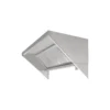 Campana extractora industrial backshelf de acero inoxidable marca Drago modelo MC-06-00 de seis pies