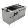 Estufa eléctrica Coriat MÚLTIPLE-E con horno plancha freidor y gratinador