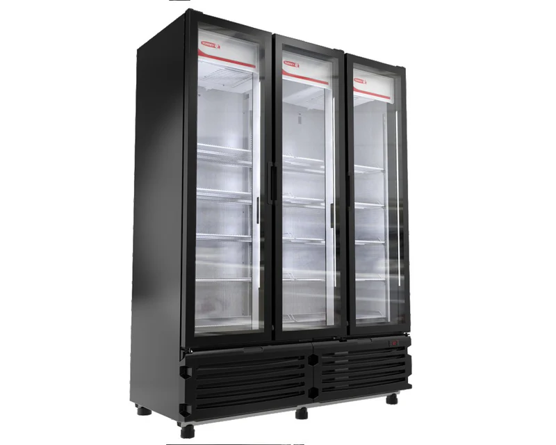Refrigerador vertical Torrey TVC42 de 3 puertas para bebidas y alimentos