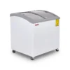 Congelador horizontal Torrey CHC-80CR con tapa de cristal para helados y congelados