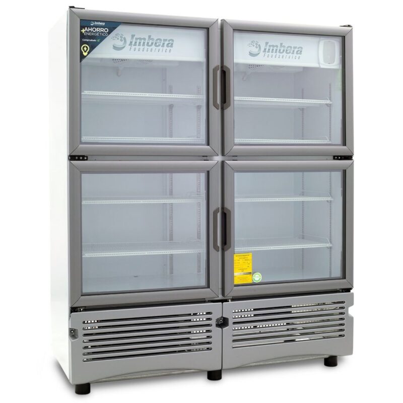 Enfriador vertical Imbera VRQ35 SKU 1023530 de 640 litros para bebidas