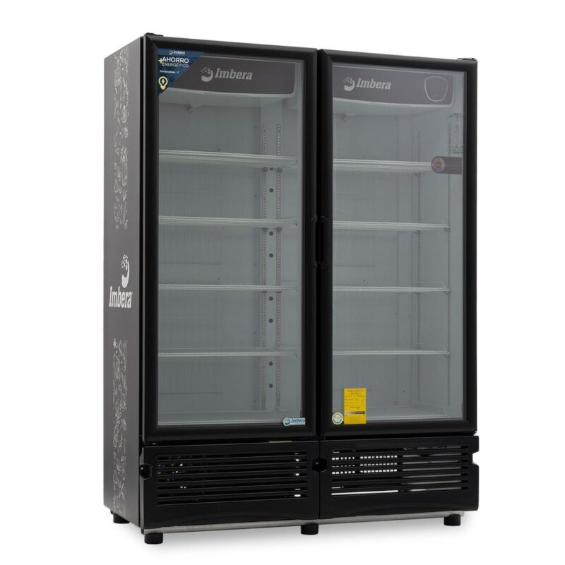 Enfriador vertical Imbera CCV900 1022008 de 717 litros para cerveza y bebidas