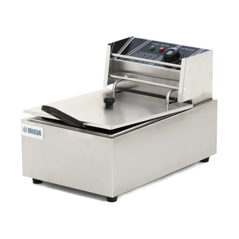 Freidora eléctrica de mesa MIGSA MFE-6 de 6 litros