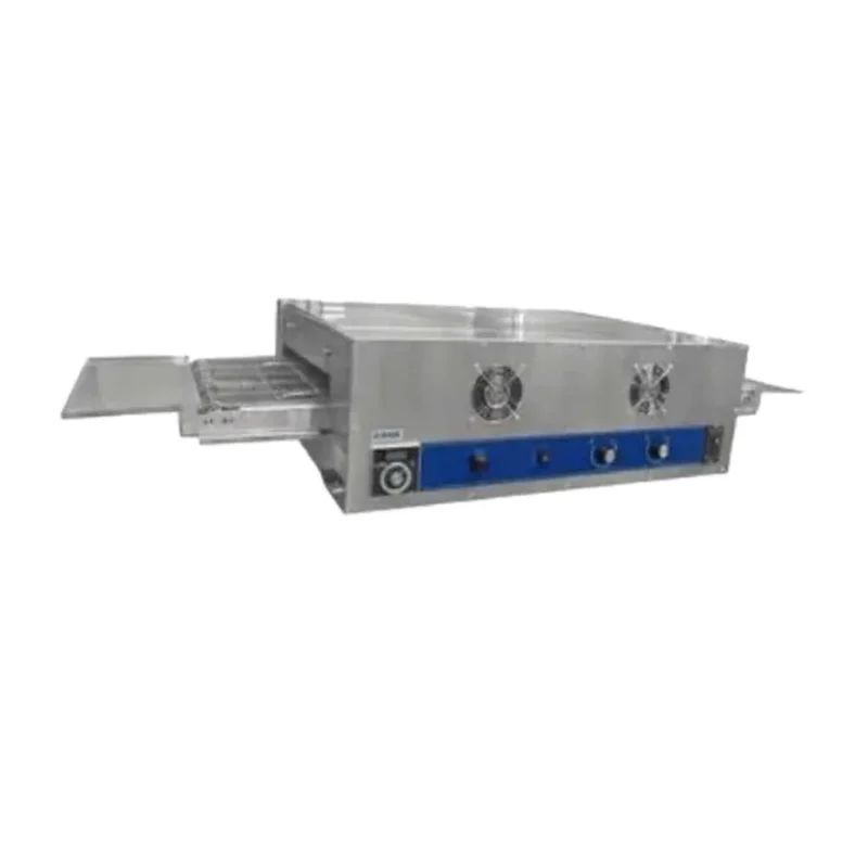 Horno de banda eléctrico para pizza Migsa HEP-18 en acero inoxidable