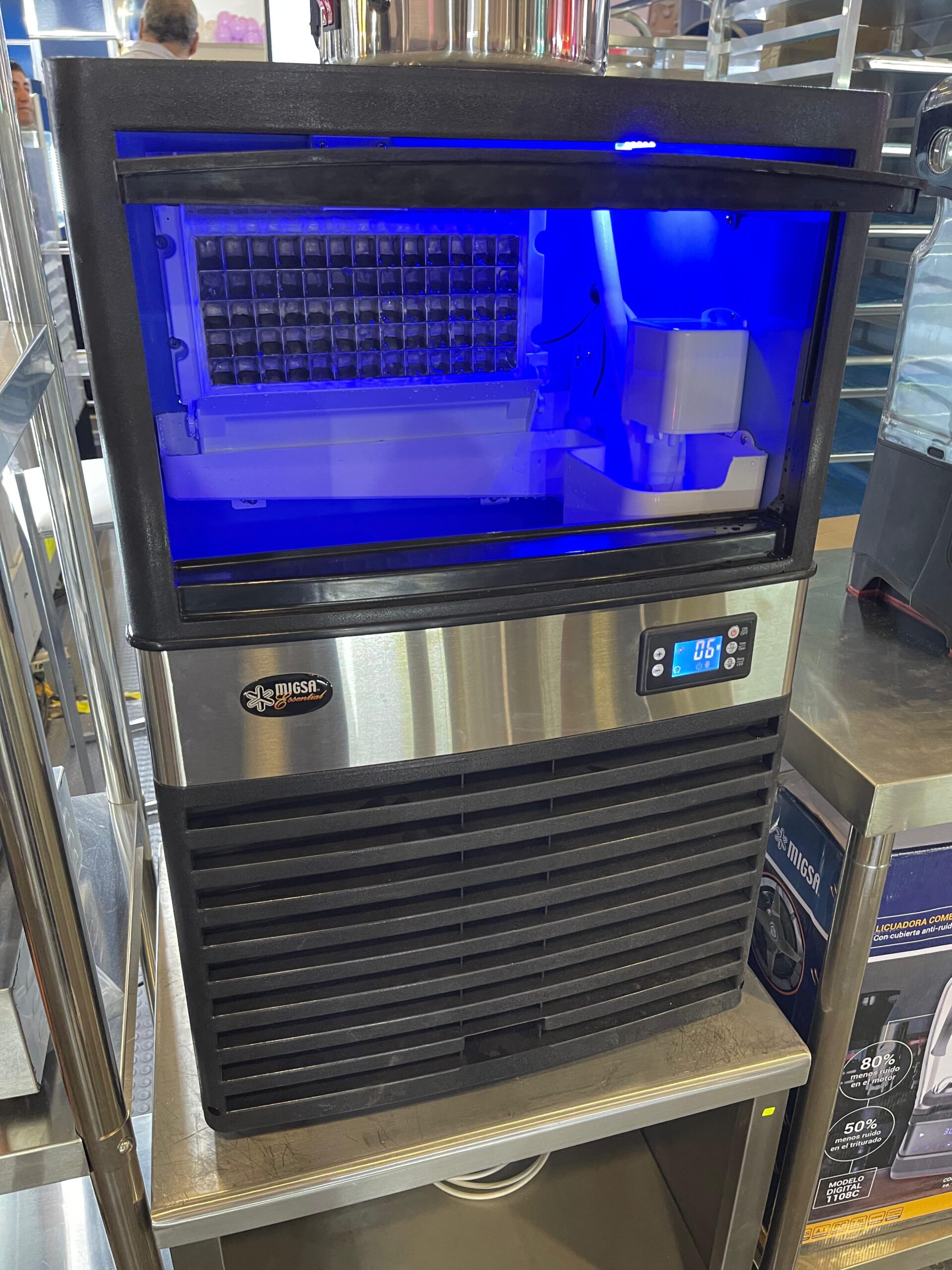Máquina Fabricadora de Hielo Migsa FHME-55C | 55 kg Diarios con Depósito de 12 kg - Imagen 4