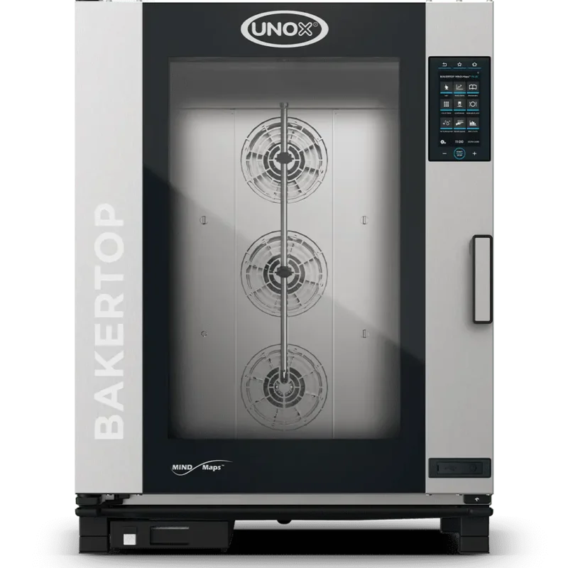 Horno inteligente a gas Unox BAKERTOP MIND.Maps PLUS XAVC-10FS-GPRM para 10 charolas 600x400