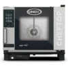 Horno a gas Unox CHEFTOP PLUS XEVC-0511-GPLM de 5 bandejas GN 1/1 con apertura a la izquierda