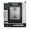 Horno mixto a gas Unox CHEFTOP PLUS XEVC-0711-GPLM de 7 bandejas GN 1/1 con apertura a la izquierda y alta eficiencia energética
