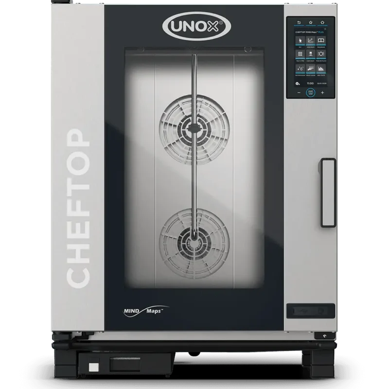 Horno mixto inteligente eléctrico Unox CHEFTOP MIND.Maps PLUS XEVC-1011-EPRM para 10 bandejas GN 1/1
