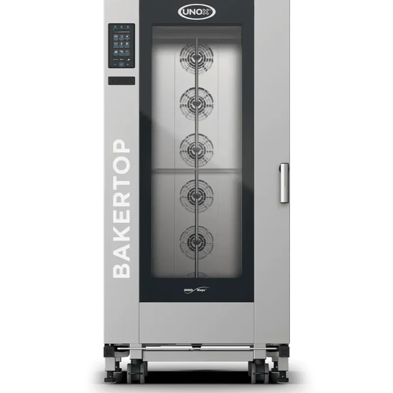 Horno inteligente eléctrico para carro Unox BAKERTOP BIG PLUS XEBL-16FS-DPRS-AL de 16 charolas