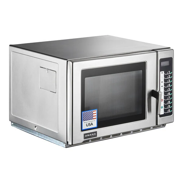 Microondas comercial Amana RFS12TS de 1200W en acero inoxidable