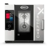 Horno mixto UNOX CHEFTOP-X Digital.ID XADA-0611-GXRS-NP a gas de 6 charolas GN 1/1